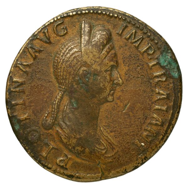 RIC II Trajan 740, аверс, BnF (Bibliothèque nationale de France)