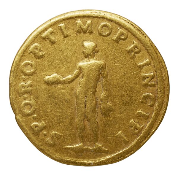 реверс RIC II Trajan 275 (aureus)
