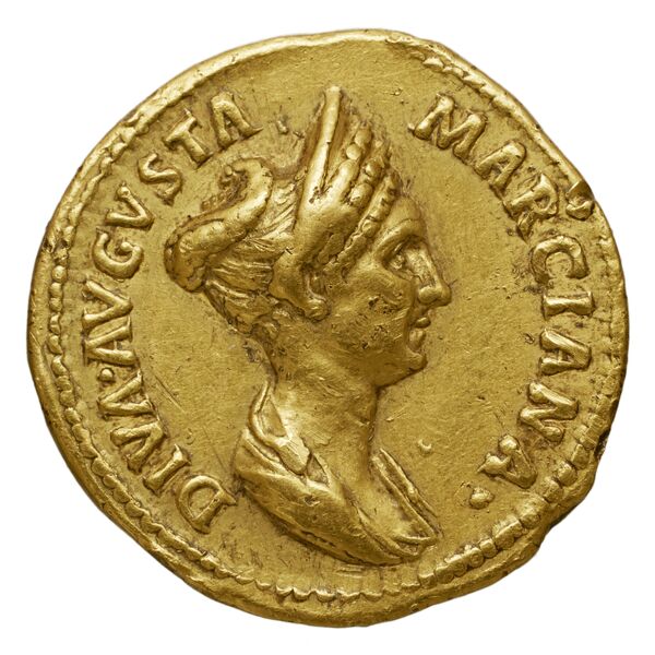 аверс RIC II Trajan 743 (aureus)