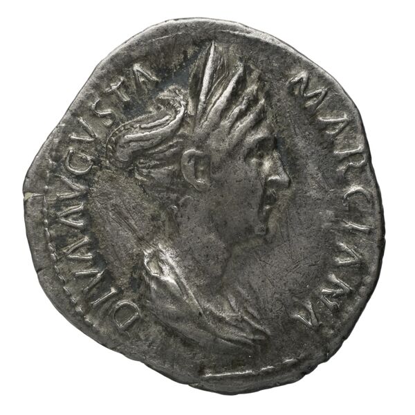RIC II Trajan 743 (aureus), аверс, BnF (Bibliothèque nationale de France)