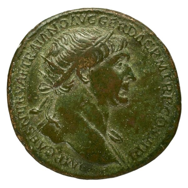 RIC II Trajan 626, аверс, bnf_ocre