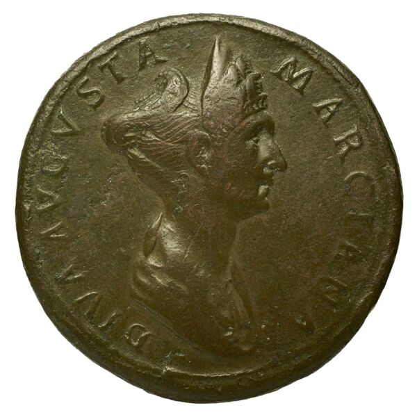 RIC II Trajan 748, аверс, BnF (Bibliothèque nationale de France)