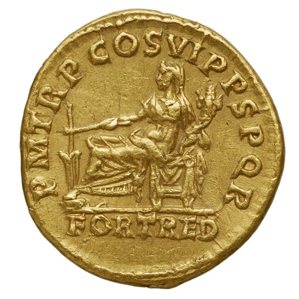 реверс RIC II Trajan 318 (aureus)