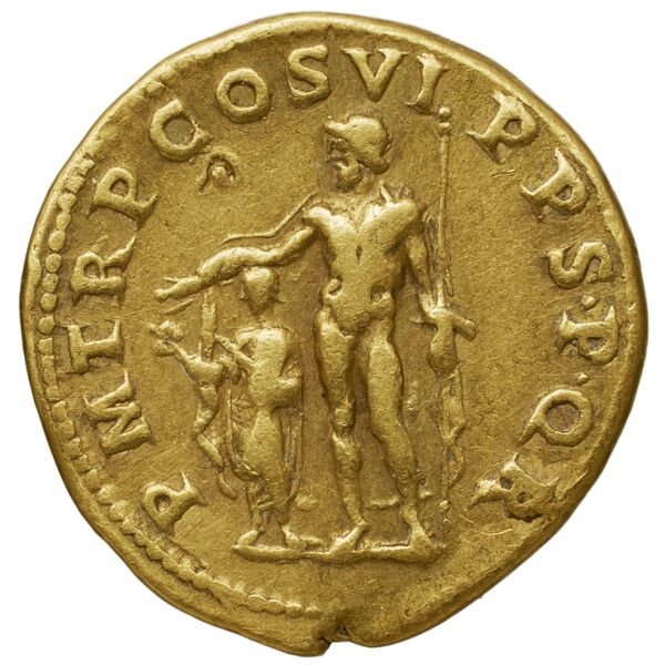 реверс RIC II Trajan 336 (aureus)