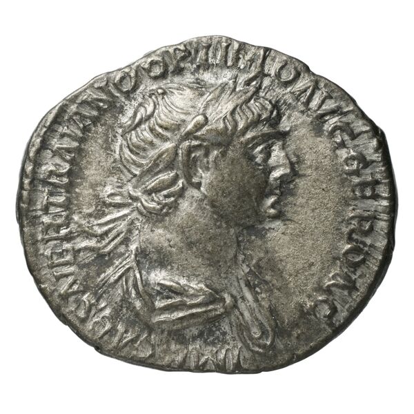RIC II Trajan 337, аверс, bnf_ocre
