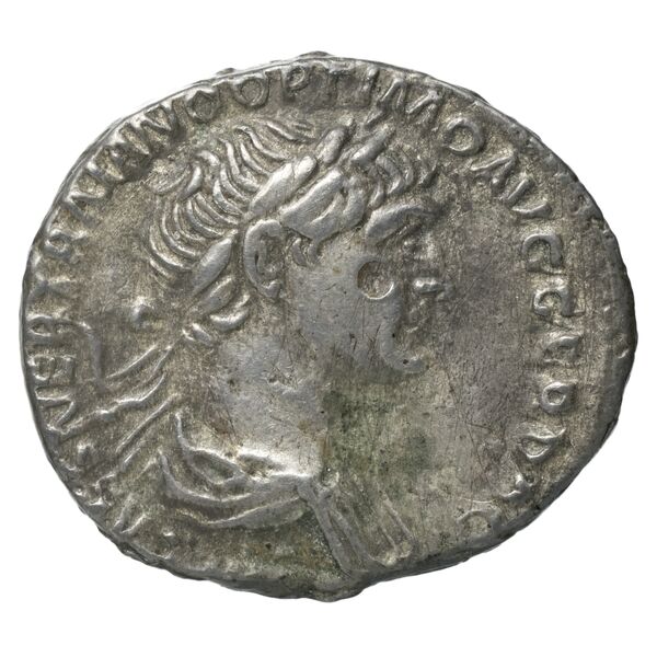 RIC II Trajan 356, аверс, bnf_ocre