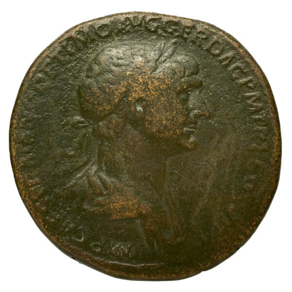 RIC II Trajan 662, аверс, bnf_ocre