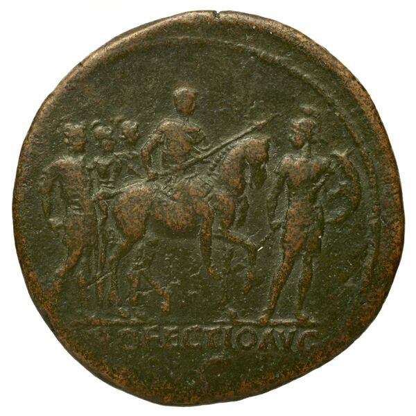 RIC II Trajan 662, реверс, bnf_ocre