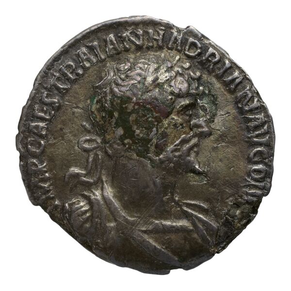 аверс RIC II Hadrian 15 (denarius)