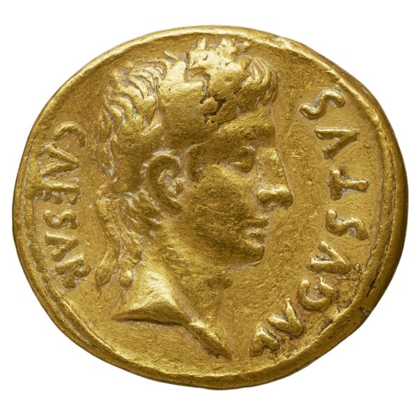 RIC I (second edition) Augustus 308, аверс, bnf_ocre