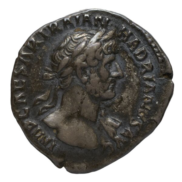 аверс RIC II Hadrian 123 (denarius)