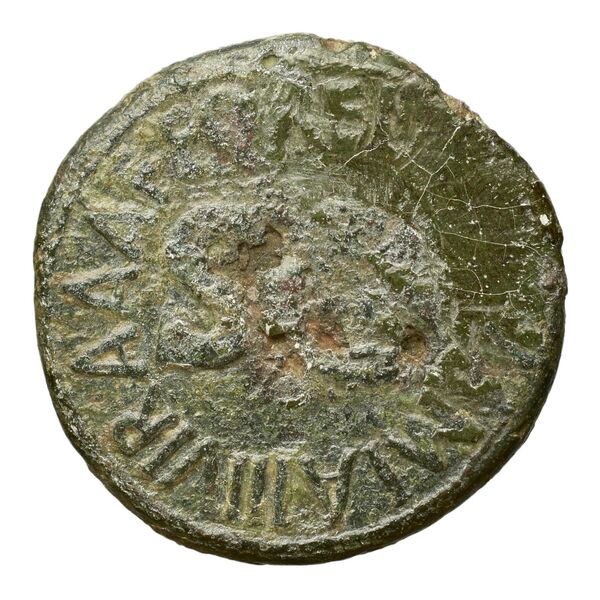 RIC I (second edition) Augustus 323, аверс, bnf_ocre
