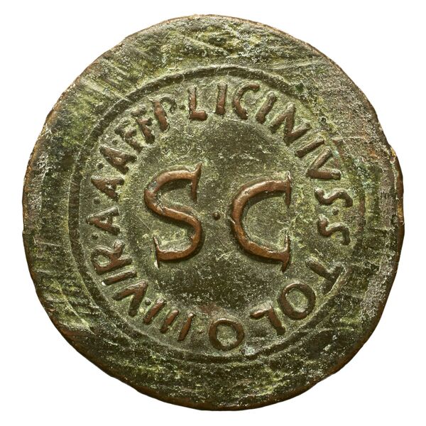 RIC I (second edition) Augustus 345, bnf_ocre