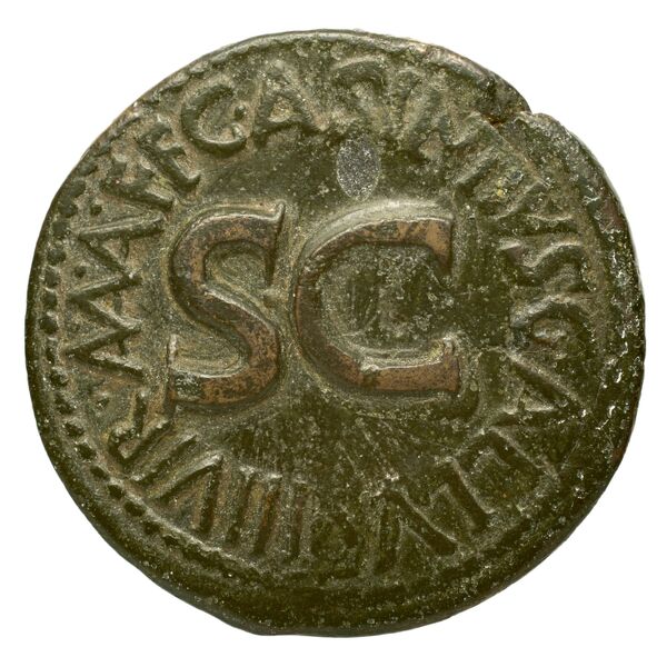RIC I (second edition) Augustus 372, аверс, bnf_ocre