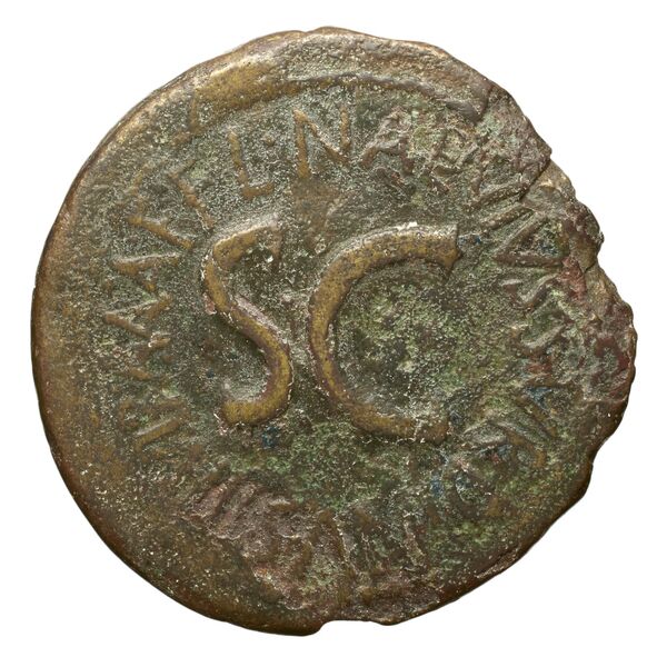 RIC I (second edition) Augustus 383, аверс, bnf_ocre