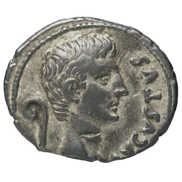 RIC I (second edition) Augustus 403, аверс, BnF (Bibliothèque nationale de France)