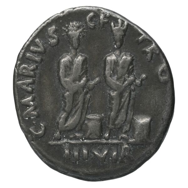 RIC I (second edition) Augustus 400, реверс, BnF (Bibliothèque nationale de France)