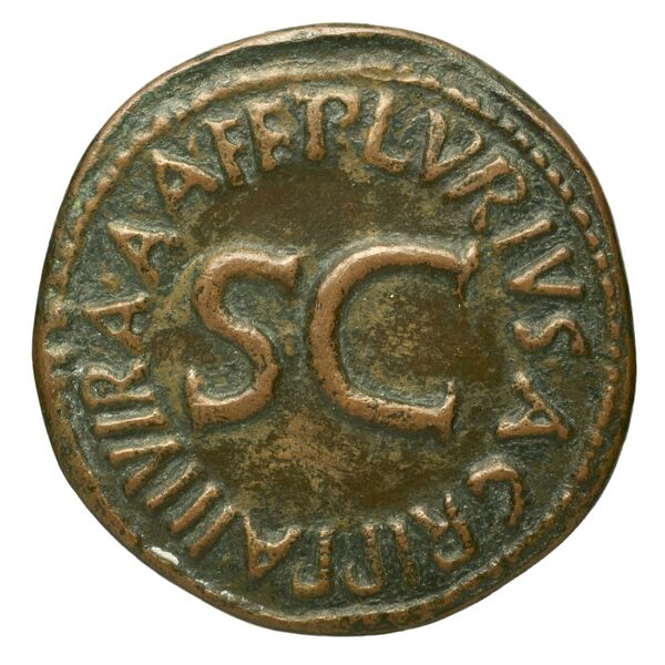 RIC I (second edition) Augustus 426, реверс, BnF (Bibliothèque nationale de France)