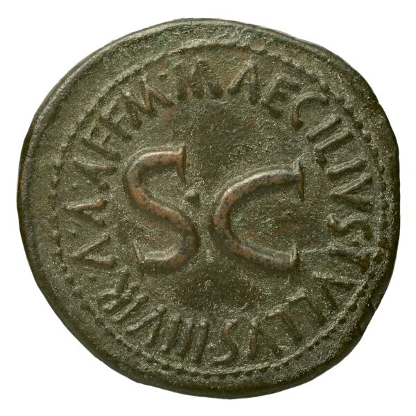 RIC I (second edition) Augustus 433, реверс, BnF (Bibliothèque nationale de France)