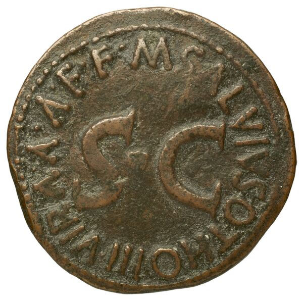 RIC I (second edition) Augustus 429, реверс, BnF (Bibliothèque nationale de France)