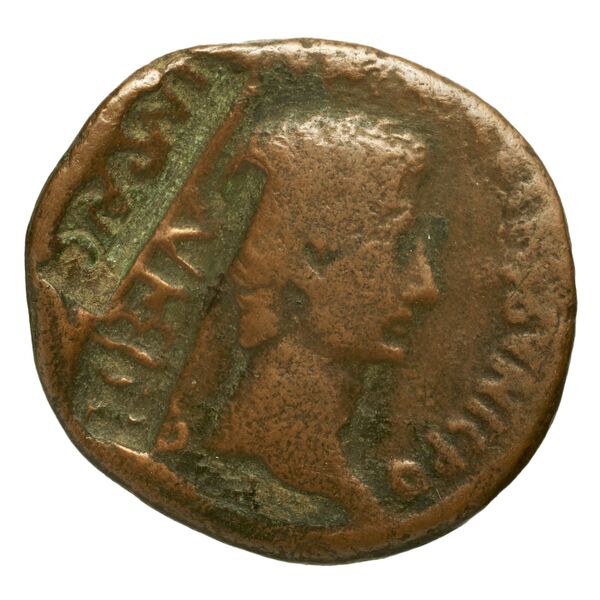 RIC I (second edition) Augustus 439, аверс, bnf_ocre