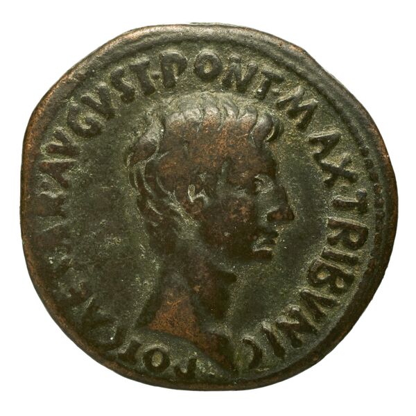 RIC I (second edition) Augustus 441, аверс, bnf_ocre