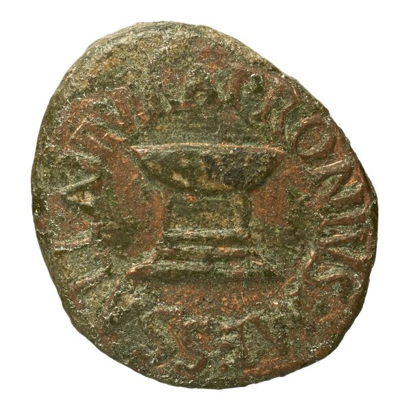 RIC I (second edition) Augustus 444, аверс, bnf_ocre