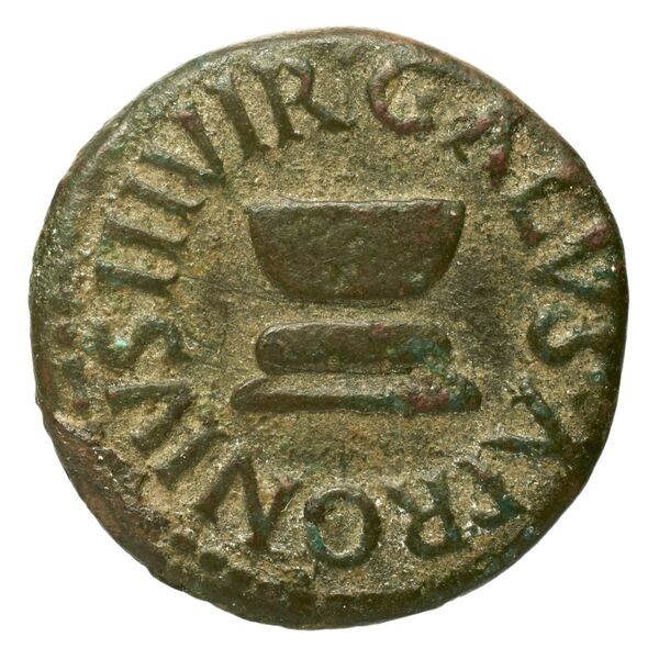 RIC I (second edition) Augustus 447, аверс, bnf_ocre