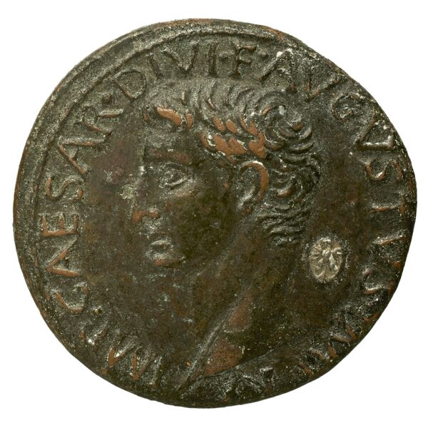RIC I (second edition) Augustus 471, аверс, bnf_ocre