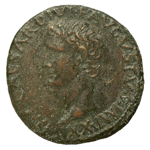 RIC I (second edition) Augustus 471, аверс, bnf_ocre
