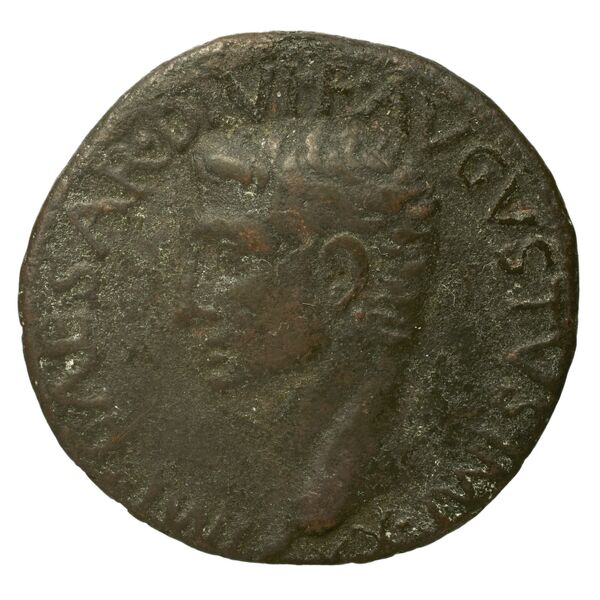 RIC I (second edition) Augustus 471, аверс, bnf_ocre