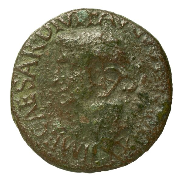 RIC I (second edition) Augustus 471, аверс, bnf_ocre