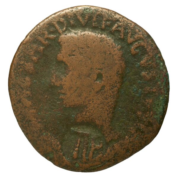 RIC I (second edition) Augustus 471, аверс, bnf_ocre