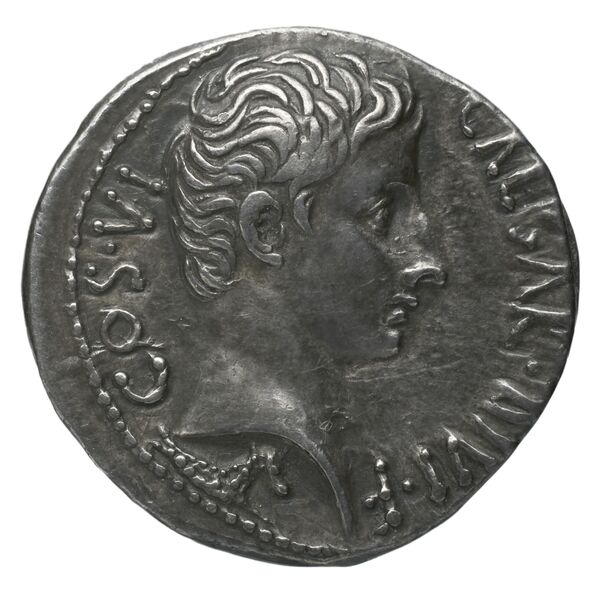 RIC I (second edition) Augustus 545, аверс, bnf_ocre