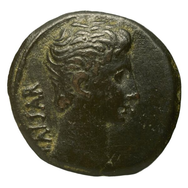 RIC I (second edition) Augustus 498, аверс, bnf_ocre