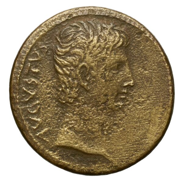 RIC I (second edition) Augustus 501, аверс, bnf_ocre