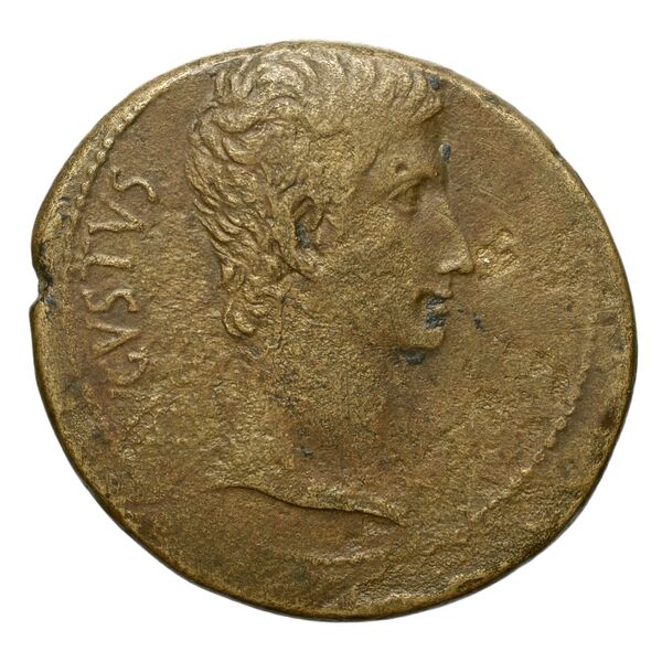 RIC I (second edition) Augustus 501, аверс, bnf_ocre