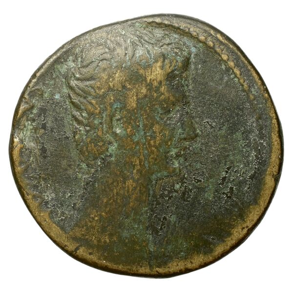 RIC I (second edition) Augustus 501, аверс, bnf_ocre