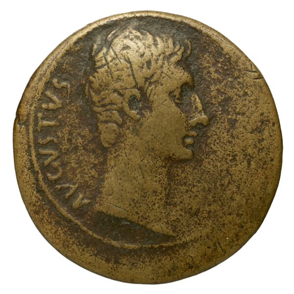 RIC I (second edition) Augustus 502, аверс, bnf_ocre