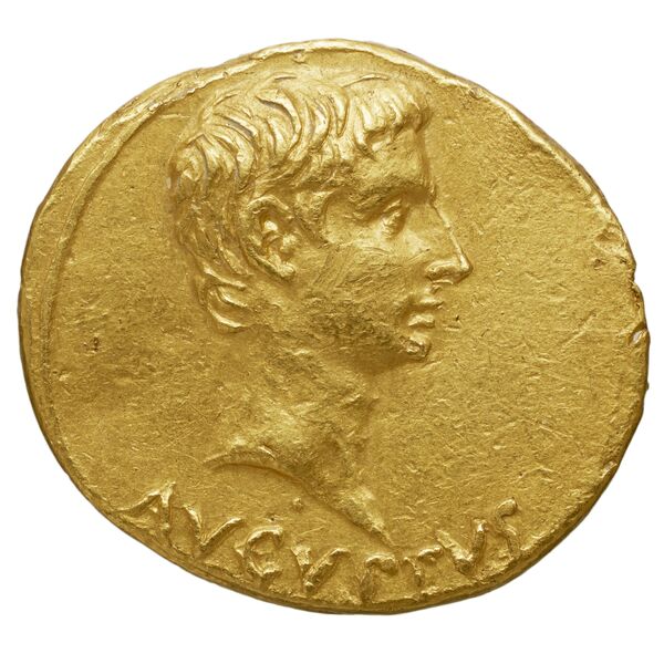 RIC I (second edition) Augustus 521, аверс, BnF (Bibliothèque nationale de France)