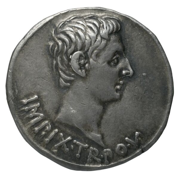 RIC I (second edition) Augustus 507, аверс, BnF (Bibliothèque nationale de France)