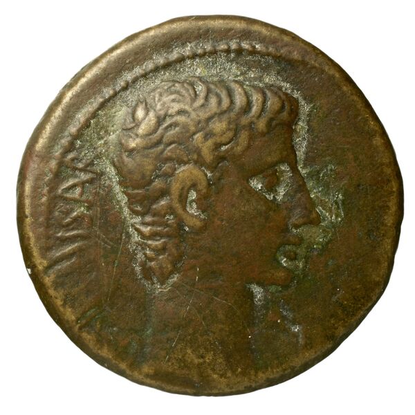 RIC I (second edition) Augustus 502, аверс, bnf_ocre
