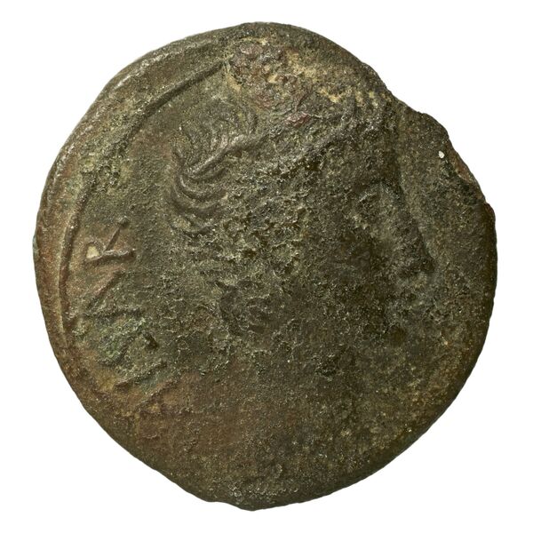 RIC I (second edition) Augustus 498, аверс, bnf_ocre