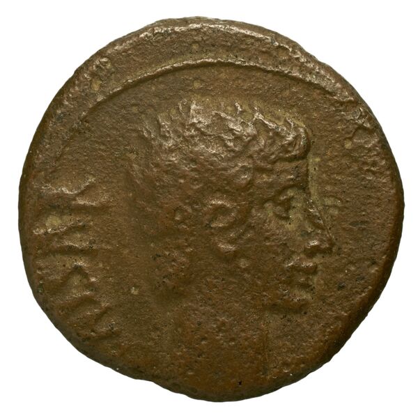 RIC I (second edition) Augustus 498, аверс, bnf_ocre