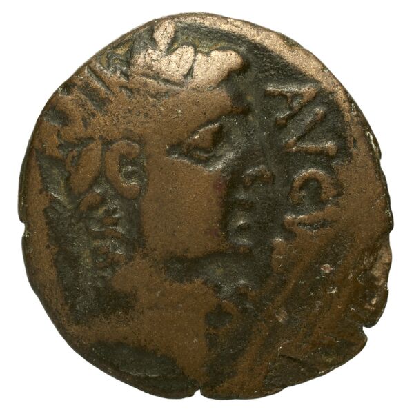 RIC I (second edition) Augustus 504, аверс, bnf_ocre