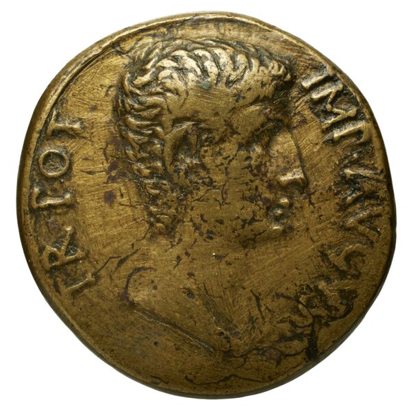 RIC I (second edition) Augustus 549, аверс, BnF (Bibliothèque nationale de France)
