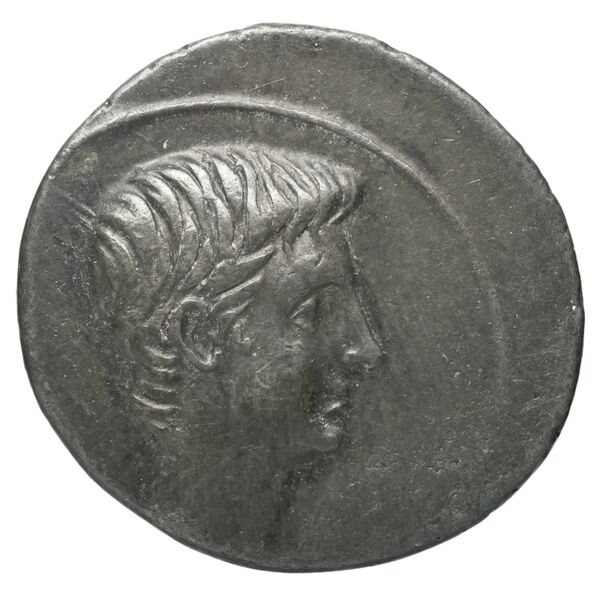 RIC I (second edition) Augustus 543A, аверс, bnf_ocre
