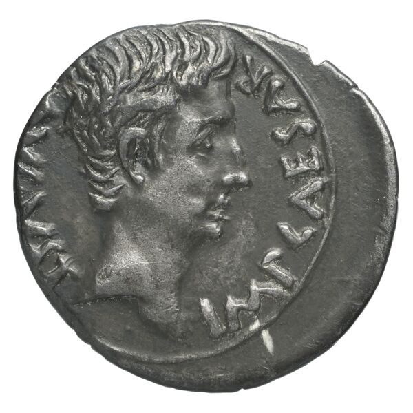 RIC I (second edition) Augustus 9A, аверс, bnf_ocre