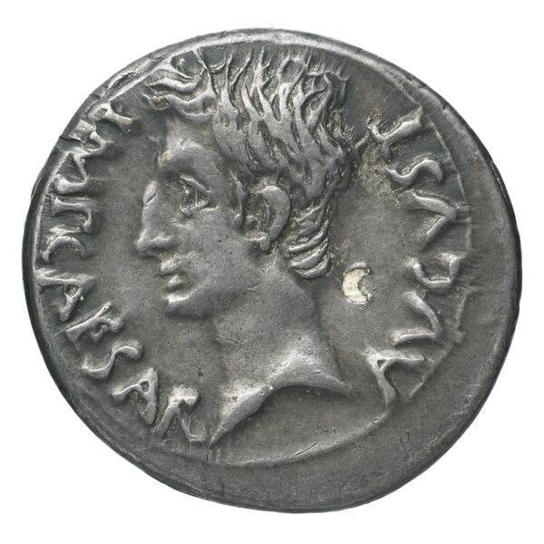 RIC I (second edition) Augustus 9B, аверс, bnf_ocre