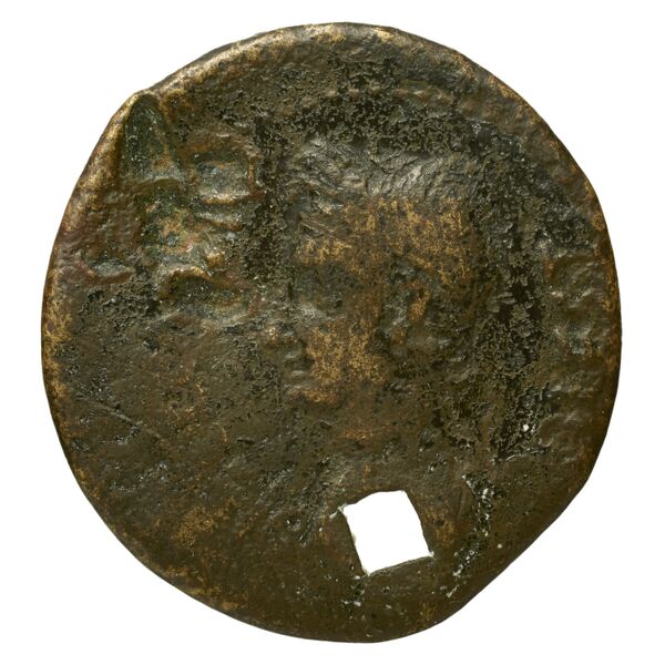 RIC I (second edition) Augustus 11B, аверс, bnf_ocre